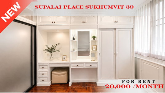 รูปภาพ 🍀🍀 Fully furnished💝 ให้เช่า📌 ศุภาลัย เพลส สุขุมวิท 39 (Line:@rent2022)BTS พร้อมพงษ์✨พร้อมเข้าอยู่  ✨ A06307