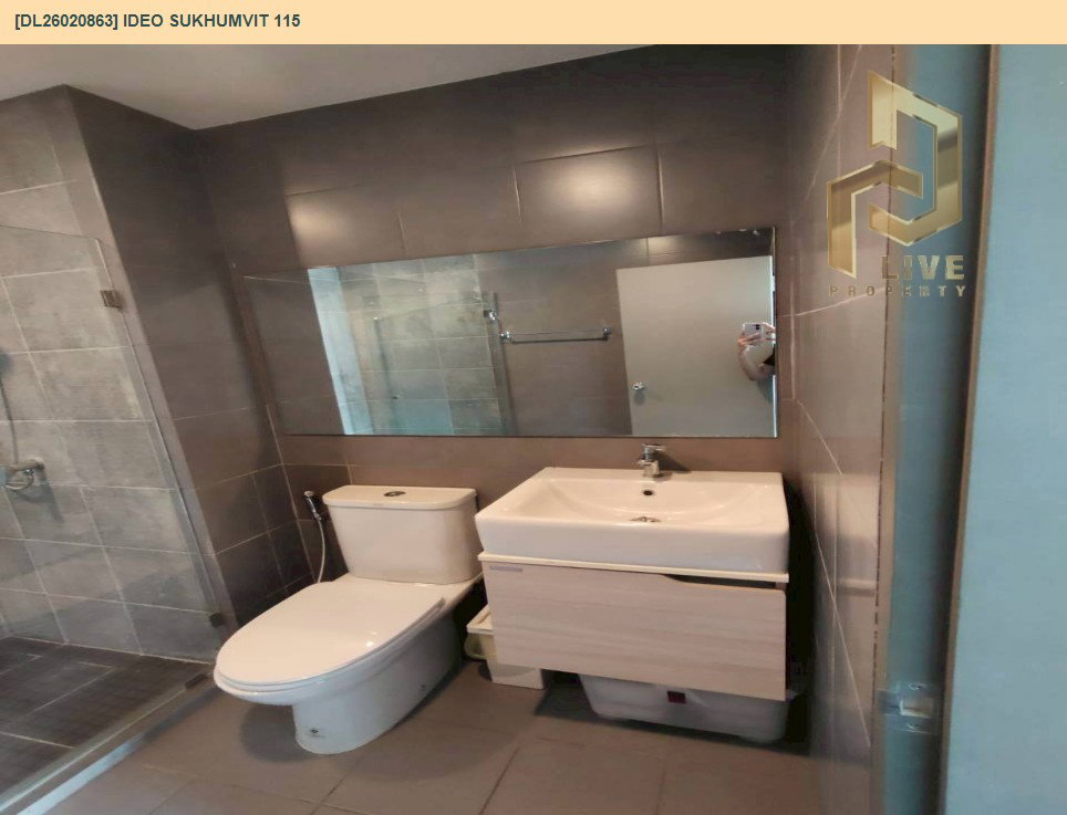 รูป DL26020863 ขายคอนโด ไอดีโอ สุขุมวิท 115 (IDEO Sukhumvit 115 ) ใกล้ BTS ปู่เจ้า พร้อมเข้าอยู่ โทรด่วน 0614453194 LineID @162cjixi - รูปที่ 6/7
