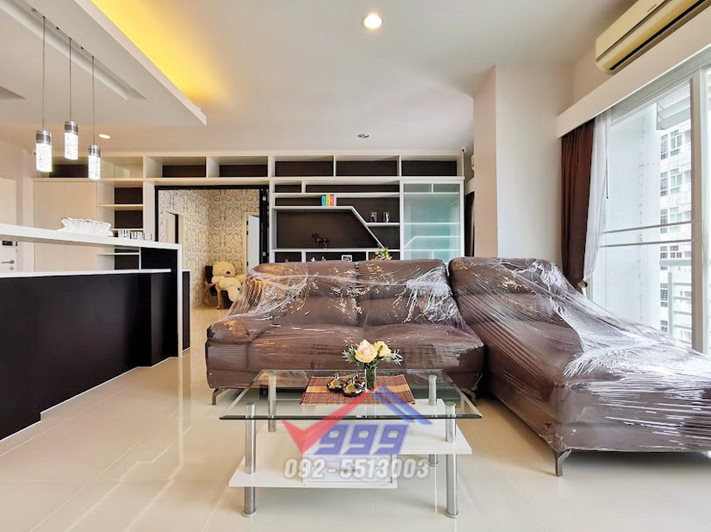 รูป 🏙️ ให้เช่าคอนโด - 3 ห้องนอน ห้องกว้างโปร่งโล่ง รู้สึกสบายไม่อึดอึด ตกแต่งครบ ห้องมุมเป็นส่วนตัว (F121912) - รูปที่ 1/37