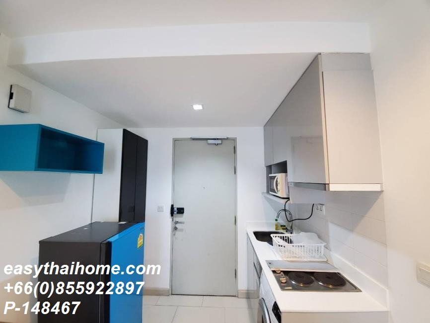 รูป P-148467 วิวเมืองสวย! ไอดีโอ โมบิ สาทร 1 นอน ใกล้ BTS กรุงธนบุรี 15,000 บาท | Line Id: @easythaihome | 085-592-2897 - รูปที่ 7/7