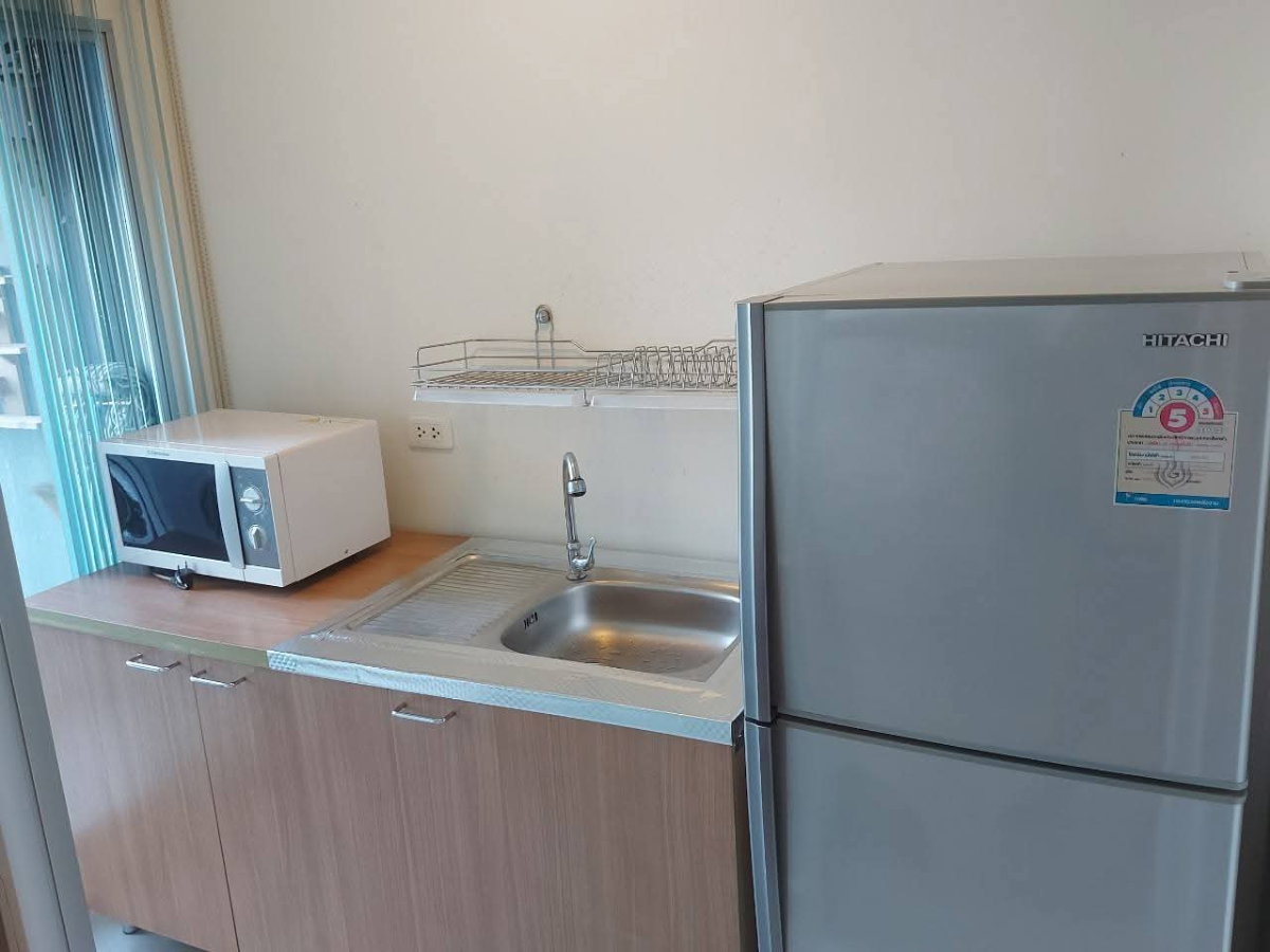 รูป ดีคอนโด รามอินทรา | 30 ตร.ม. ชั้น 4 ตึก D | **ค่าเช่า 7,500 ** เฟอร์ครบ พร้อมอนู่ ติดต่อ ไลน์ ID : @property.ma - รูปที่ 8/10