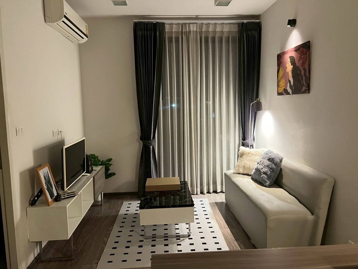 รูป SN507.4 **กลับมาว่างครับผม**ให้เช่า Zelle รัตนาธิเบศร์ ชั้น 3 ขนาด 32 ตรม. **มีเครื่องซักผ้า**โครการ Low-riseติดถนนใหญ่* - รูปที่ 5/24