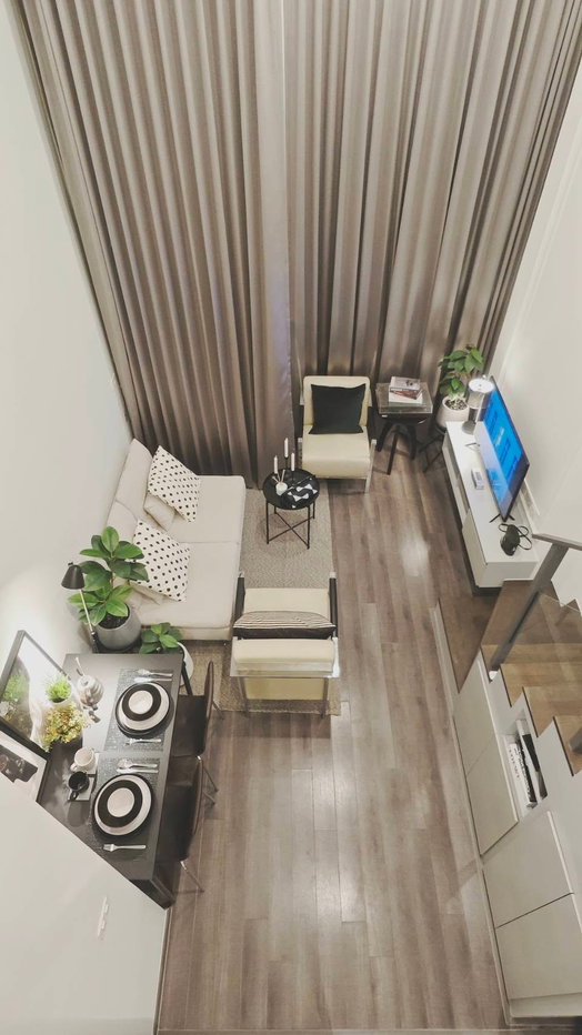 รูป  🔥 ขายด่วน 🔥  คอนโด Duplex ชั้นสูงสุด Knightsbridge Space Rama 9 ไนท์บริดจ์ สเปซ พระราม 9   ทำเลศักยภาพ 🌳 ใกล้รถไฟฟ้า MRT พระราม 9 - รูปที่ 13/20