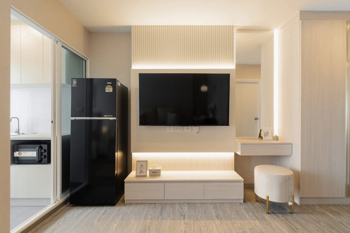 รูป ให้เช่าคอนโด Regent Home บางนา ห้องใหม่มือหนึ่ง วิวแม่น้ำเจ้าพระยา ชั้นสูง ใกล้ BTS บางนา - รูปที่ 8/10
