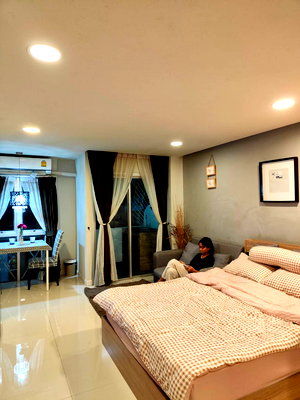 เช่าคอนโด ลาดพร้าว 48 : ปล่อยเช่า แฟมิลี่ปาร์ค คอนโด อาคารC ชั้น2 ห้อง8