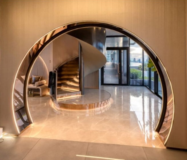 รูป โซโห​ แบงค็อก​ รัชดารูปแบบห้อง 1 ห้องนอน 1 ห้องน้ำ เฟอร์นิเจอร์ เครื่องใช้ไฟฟ้าครบ  ขนาด 38 ตร.ม.  ชั้น 19  - รูปที่ 15/17