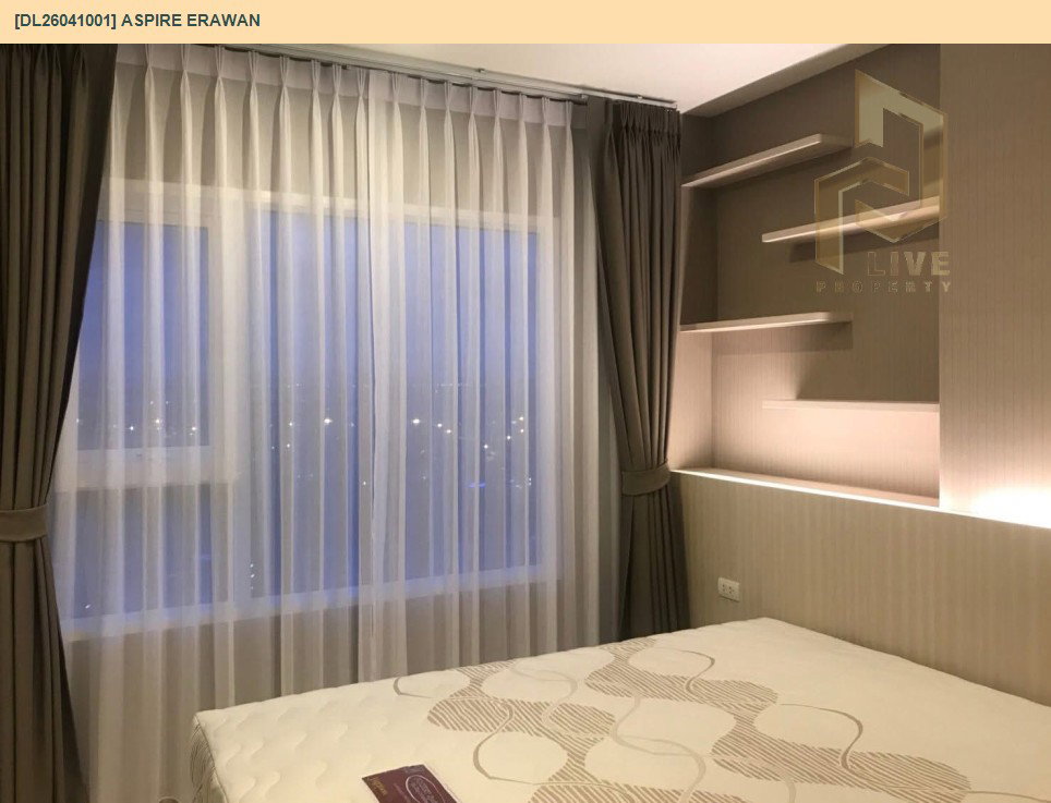 รูป DL26041001 ให้เช่าคอนโด แอสปาย เอราวัณ (Aspire Erawan) ใกล้ BTS ช้างเอราวัณ พร้อมเข้าอยู่ โทรด่วน 0800343450 LineID @655ebbvc - รูปที่ 5/8