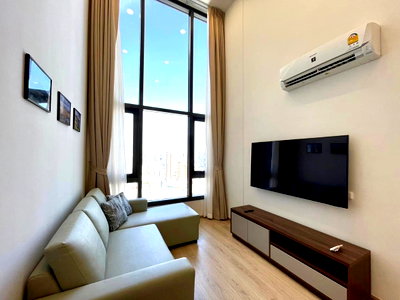 คอนโดให้เช่า : ห้องว่าง* ✅ ✅ ให้เช่า - Life Rama 4 - Asoke , Luxury Class Duplex 2 ห้องนอน พร้อมเข้าอยู่ ติดต่อไลน์ @bktasset หรือโทร 095-325-8928