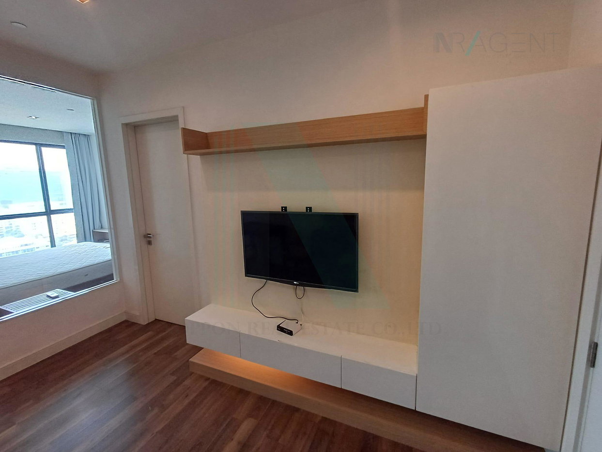 รูป ให้เช่าคอนโด เดอะรูม สุขุมวิท 62 อาคาร A ชั้น 18 1 ห้องนอน ขนาด 45 ตรม ใกล้ Gate Way - รูปที่ 2/8