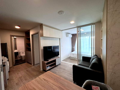 Condos for sale Thammasat University, Rangsit Campus : ✅ Ready-to-move-in unit, fully furnished, great location near Bangkok University, best price in the project ✅ KAVE Town Island 