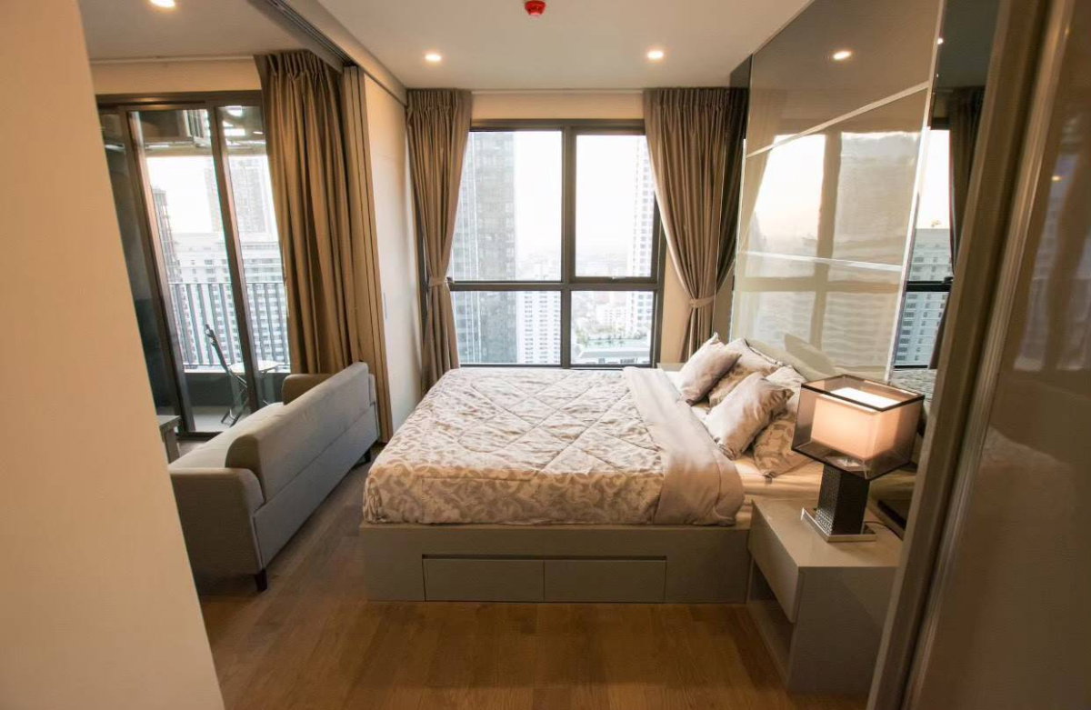 รูป 🏢 ให้เช่า IDEO Q Siam Ratchathewi 29.7 ตร.ม.  ชั้น 28 - รูปที่ 1/16