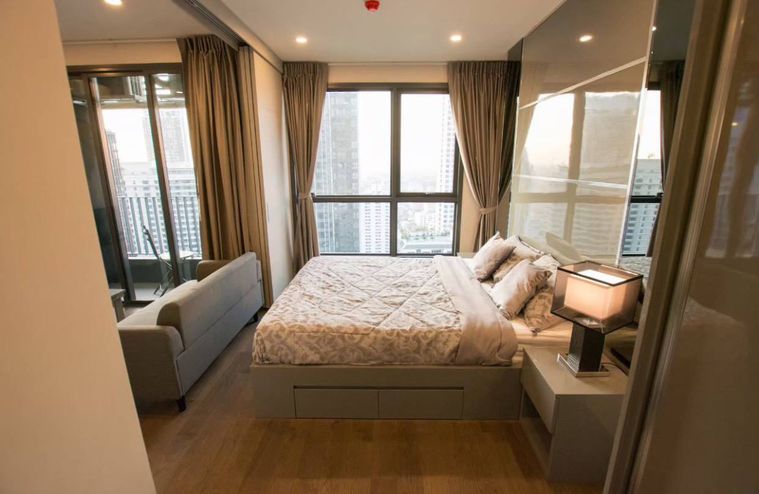 🏢 ให้เช่า IDEO Q Siam Ratchathewi 29.7 ตร.ม.  ชั้น 28