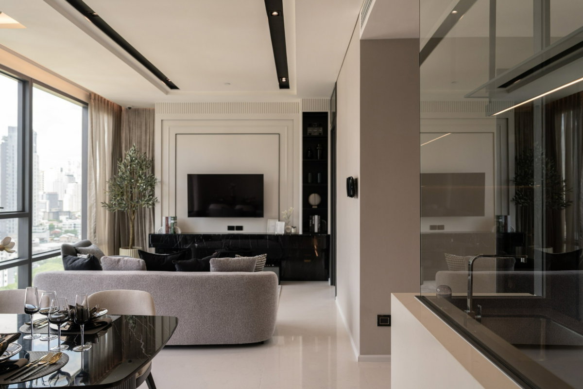 รูป ให้เช่า คอนโดหรู 2 ห้องนอน The Bangkok Thonglor วิวเมืองสวย เปิดโล่ง - รูปที่ 1/36