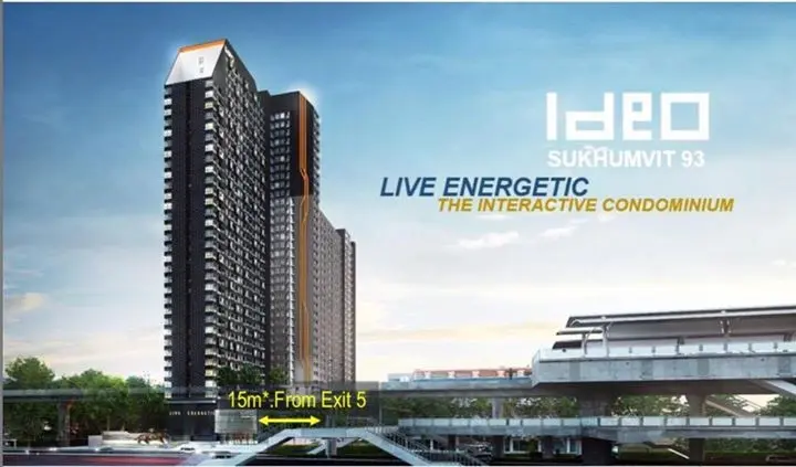 รูป IDEO Sukhumvit 93 1 bedroom, for sale - รูปที่ 16/17