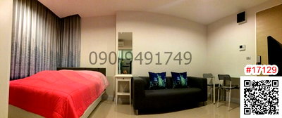 คอนโดให้เช่า : เช่า คอนโด THE SKY สุขุมวิท ตึก A ชั้น 4 ห้องมุม ใกล้รถไฟฟ้า BTS อุดมสุข