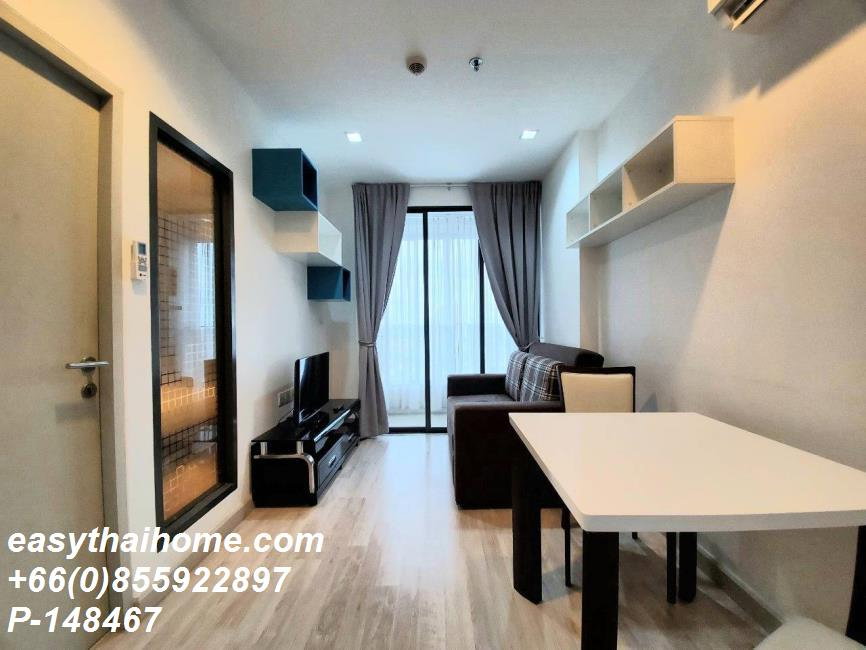 รูป P-148467 วิวเมืองสวย! ไอดีโอ โมบิ สาทร 1 นอน ใกล้ BTS กรุงธนบุรี 15,000 บาท | Line Id: @easythaihome | 085-592-2897 - รูปที่ 3/7