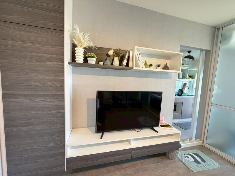 รูป เช่า D condo Ping ติดเซ็นเฟส 30 ตรม. 10,000 บาท / เดือน พร้อมเข้าอยู่  - รูปที่ 4/8