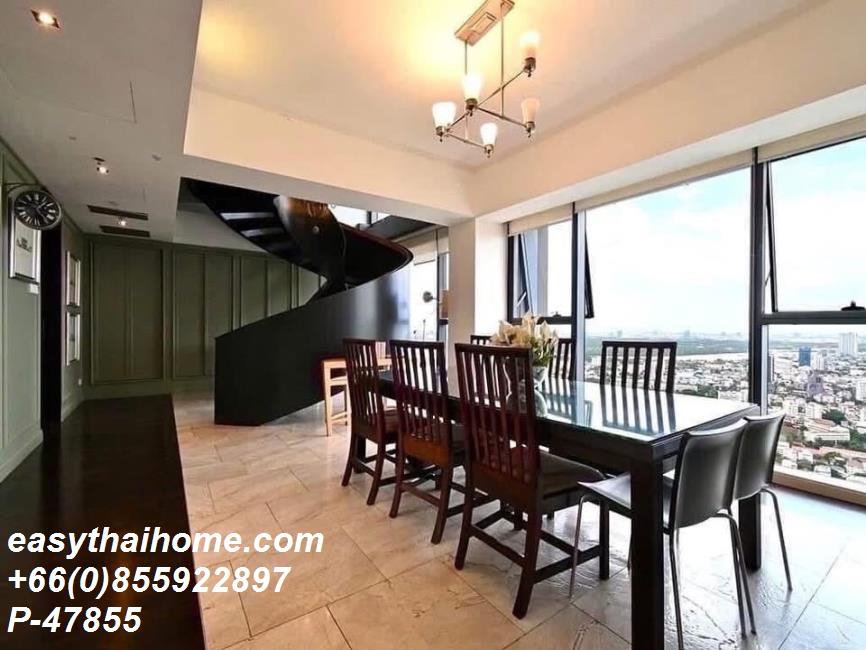 รูป P-47855 สุดยอด Penthouse วิวเมือง 4 ห้องนอน ใกล้ BTS! @ เดอะ เม็ท 280,000 บาท | Line Id: @easythaihome | 085-592-2897 - รูปที่ 3/26
