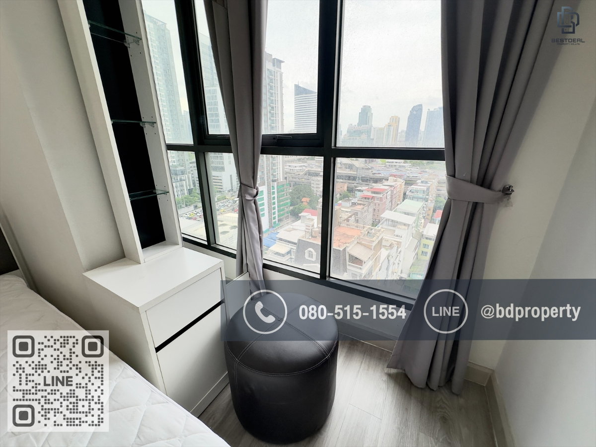 รูป Bestdeal ให้เช่า 1 ห้องนอน 31ตรม.ราคา 15,000/เดือนเท่านั้น เฟอร์นิเจอร์และเครื่องใช้ไฟฟ้าครบ“IDEO MOBI RAMA 9” ใกล้MRT และ เซ็นทรัลพระราม 9 - รูปที่ 8/11