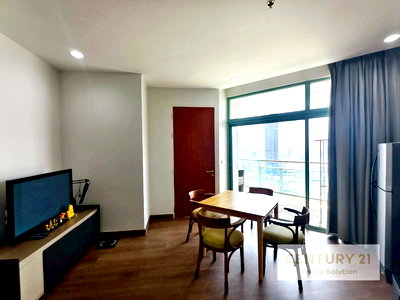 Condos for rent : River view 1 bedroom condo for rent at Chatrium Residence Riverside 