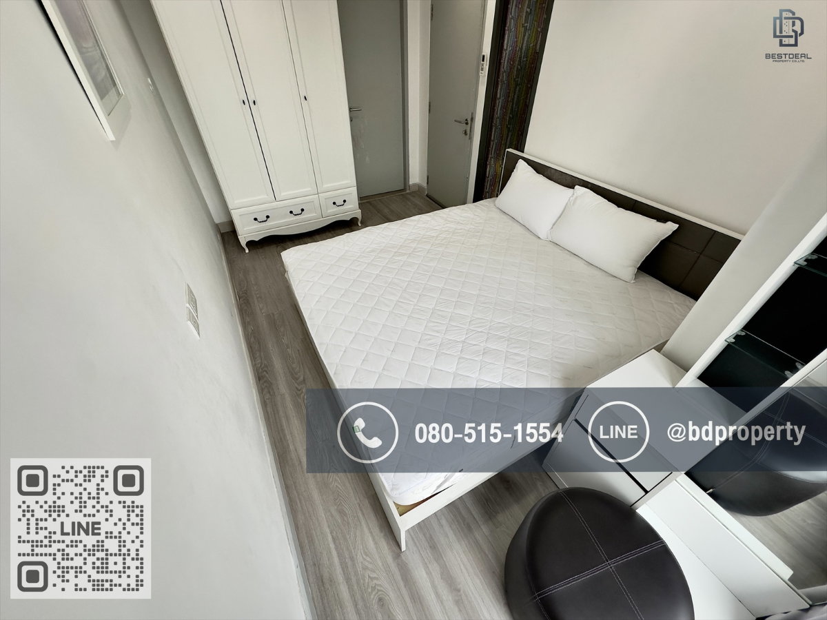 รูป Bestdeal ให้เช่า 1 ห้องนอน 31ตรม.ราคา 15,000/เดือนเท่านั้น เฟอร์นิเจอร์และเครื่องใช้ไฟฟ้าครบ“IDEO MOBI RAMA 9” ใกล้MRT และ เซ็นทรัลพระราม 9 - รูปที่ 6/11