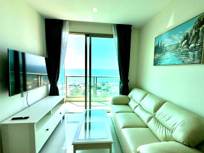 Condos for rent : ⛵ Riviera Jomtien ⛵ Sea view / 27F / 1bedroom >> THB19,000/month彡