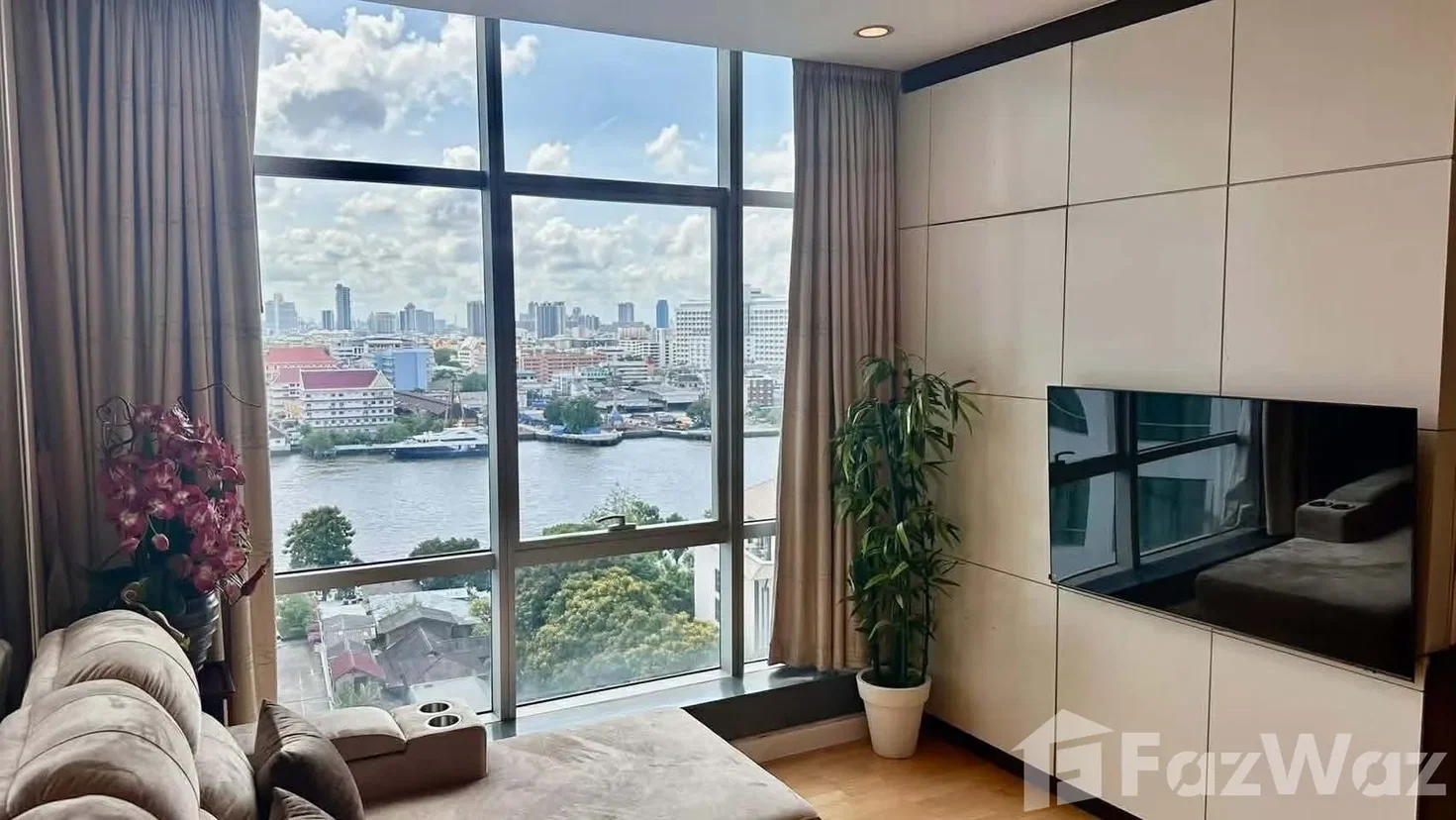 รูป คอนโดให้เช่า 2 ห้องนอน ในโครงการ บ้าน สาทร เจ้าพระยา 6207210 - รูปที่ 8/11