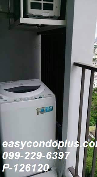 รูป P-126120 วิวเมืองสวย! ฟิวส์ สาทร-ตากสิน 1 ห้องนอน ใกล้ BTS วงเวียนใหญ่ 13,000 บาท l Line Id: @easycondoplus l 099-229-6397 - รูปที่ 2/9