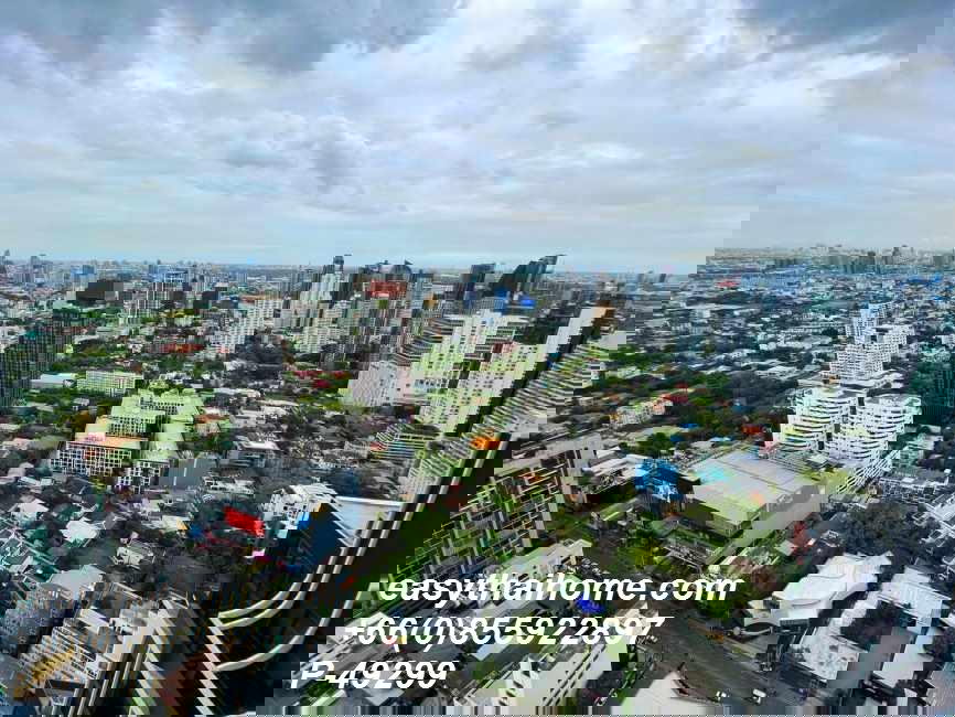 รูป P-49299 คอนโดหรูวิวเมือง พาร์ค ออริจิ้น ทองหล่อ ใจกลางเมือง | BTS ทองหล่อ [60,000/เดือน] | Line Id: @easythaihome | 085-592-2897 - รูปที่ 7/9