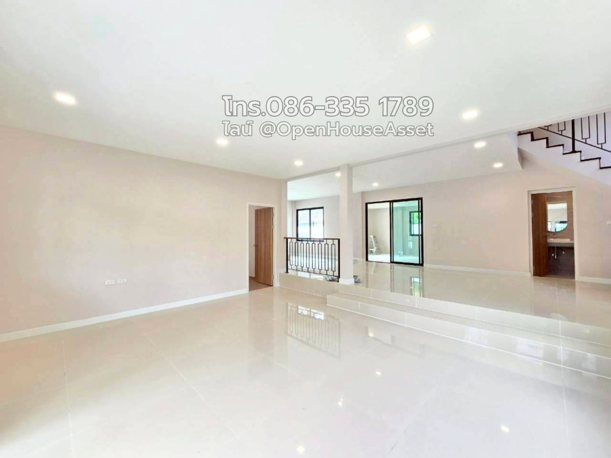 รูป บ้านเดี่ยวโครงการ ลดาวัลย์ ปิ่นเกล้า แบรนด์ LH รีโนเวทใหม่เอี่ยมทั้งหลัง สไตล์มินิมอลโมเดิร์นพร้อมเข้าอยู่ พื้นที่ใช้สอยจุใจ 348 ตร.ม. ฟังก์ชันครบ - รูปที่ 6/18