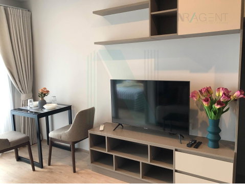 🔺 For Rent Condo IDEO RAMA 9 - ASOKE Building 1, Floor 24,1 bed room, Room size 36.00 sqm