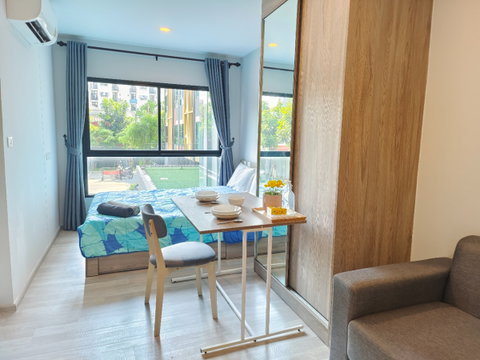 คอนโดพลัม สุขุมวิท 97.1 | คอนโด 1 ห้องนอนทันสมัย ​​ใกล้รถไฟฟ้า BTS บางจาก 10,000 บาท/เดือน