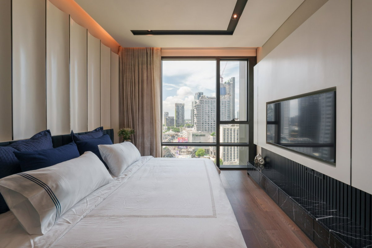 รูป ให้เช่า คอนโดหรู 2 ห้องนอน The Bangkok Thonglor วิวเมืองสวย เปิดโล่ง - รูปที่ 28/36