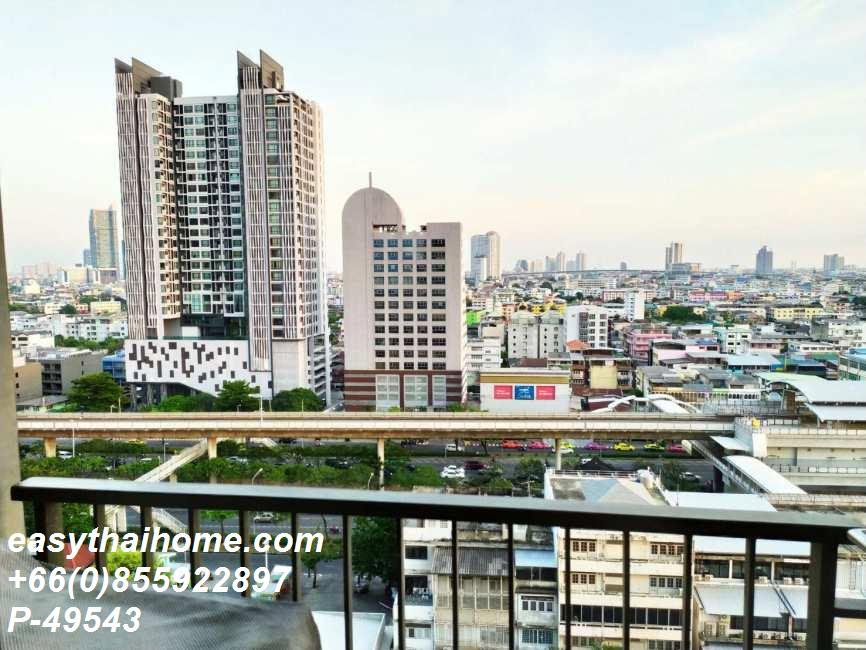 รูป P-49543 วิวเมืองสุดปัง! ไฮฟ์ ตากสิน 2 ห้องนอน 25,000 บาท ใกล้ BTS สถานีวงเวียนใหญ่| Line Id: @easythaihome | 085-592-2897 - รูปที่ 10/13