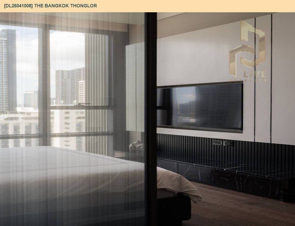 รูป DL26041007 ให้เช่าคอนโด เดอะ แบงค็อก ทองหล่อ (The Bangkok Thonglor) ใกล้ BTS ทองหล่อ พร้อมเข้าอยู่ โทรด่วน 0614453194 LineID @162cjixi - รูปที่ 8/29