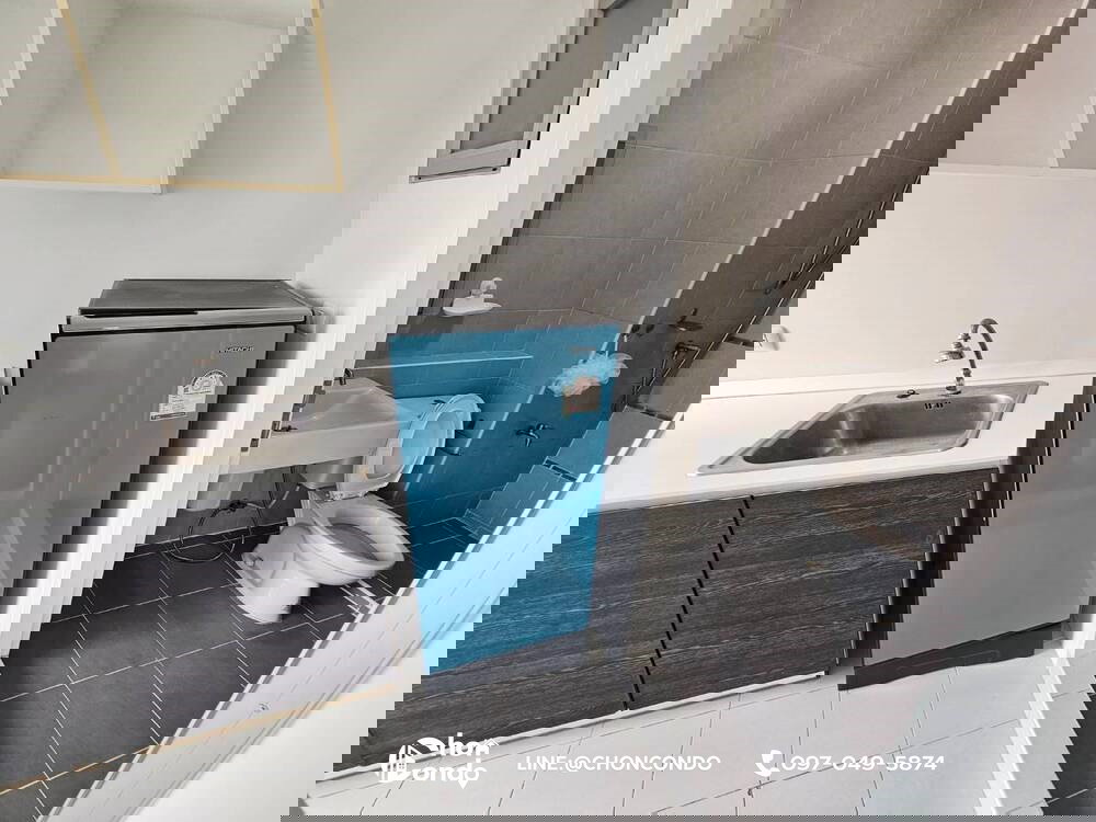 รูป DCondo ดีคอนโด ชั้น2 ตึกC  ----------ห้องมุม-----------Tel 097-049-5874 (Line: @choncondo มี@ด้วย) - รูปที่ 3/6