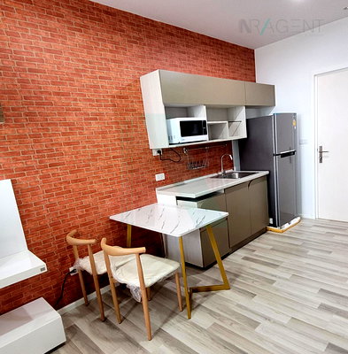 เช่าคอนโด ถนนวุฒากาศ : 🔺 ให้เช่า เดอะ คีย์ สาทร-ราชพฤกษ์ 1 ห้องนอน ชั้น 4  อาคาร A ใกล้ BTS วุฒากาศ