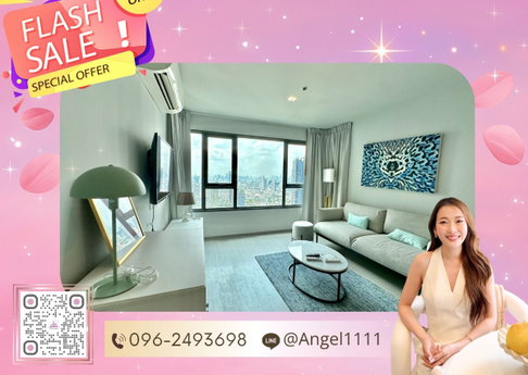 ✨🦄 Ready to move 🦄✨ Life Ladprao 🚝 ใกล้ BTS สถานีห้าแยกลาดพร้าว เฟอร์ครบ จบในที่เดียว โทร 096-2493698 (LLP0668)