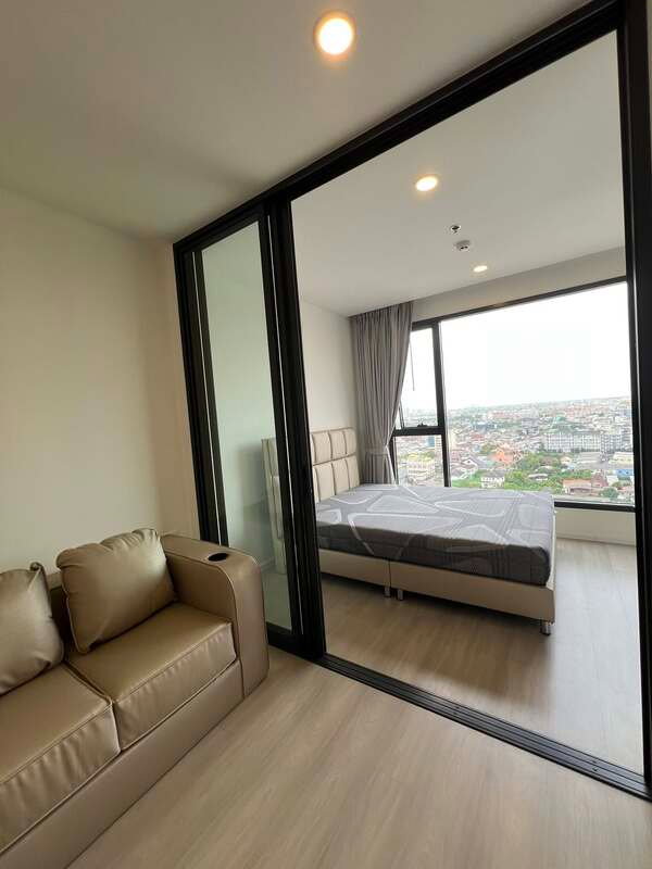 รูป 💥💥ห้องใหม่ให้เช่า!! Condo Ciela จรัญฯ 13 สเตชั่น 1Bed 25.5 ตรม.ชั้น 16 แต่งครบ พร้อมอยู่!!💥💥สอบถามได้ที่ LINE ID: @atfirm📲 - รูปที่ 1/12