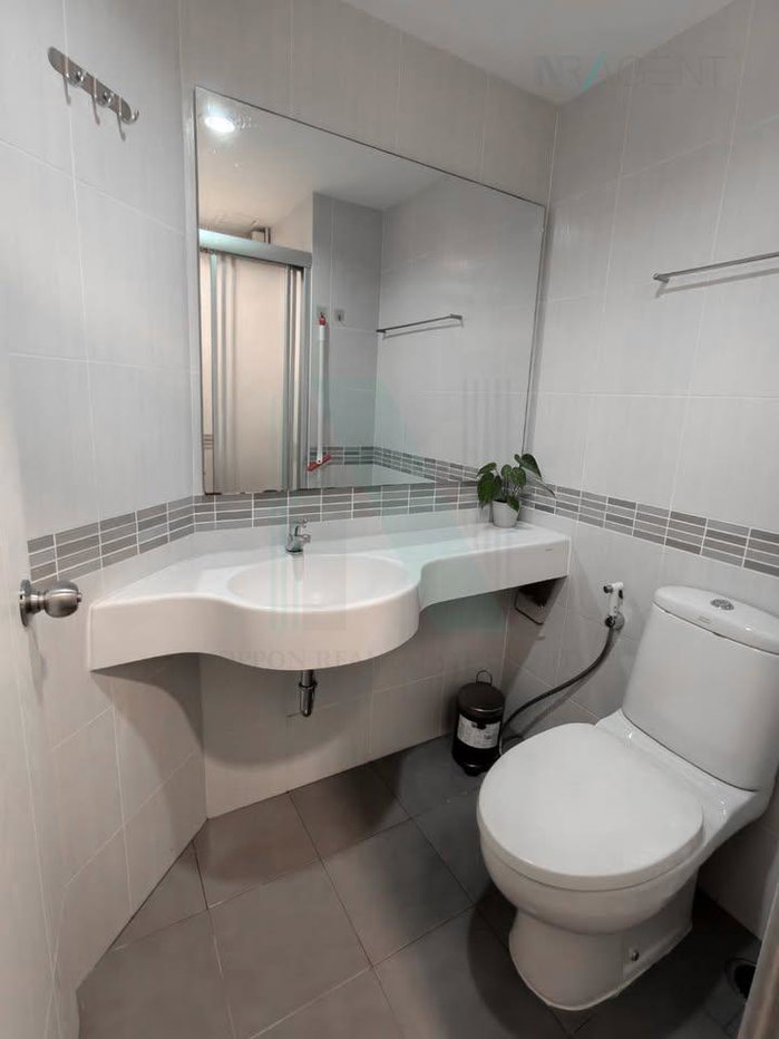 รูป 🚩 ขายคอนโด ลุมพินี เพลส ศรีนครินทร์-หัวหมาก สเตชั่น อาคาร A ชั้น 2 1 ห้องนอน ขนาด 24 ตรม ใกล้ ซูปเปอร์มาร์เก็ต แม็กซ์แวลู - รูปที่ 6/8