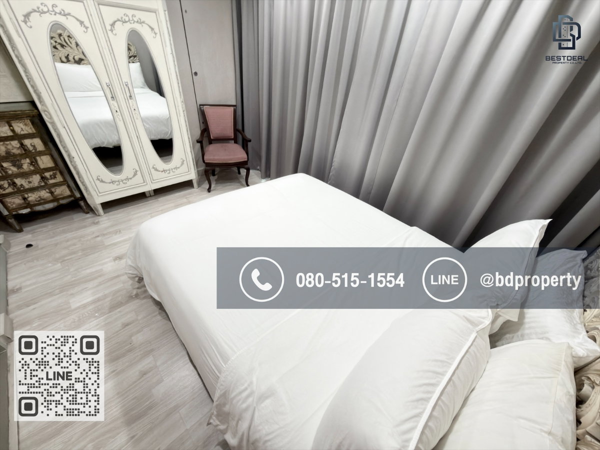 รูป Bestdeal ให้ด่วน!!! Duplex 1 Bed ราคา 18,000 บาท/เดือน  เฟอร์นิเจอร์และเครื่องใช้ไฟฟ้าครบพร้อมเข้าอยู่   ใกล้MRTและเซ็นทรัลพระราม 9 เพียง 80 ม. - รูปที่ 8/16