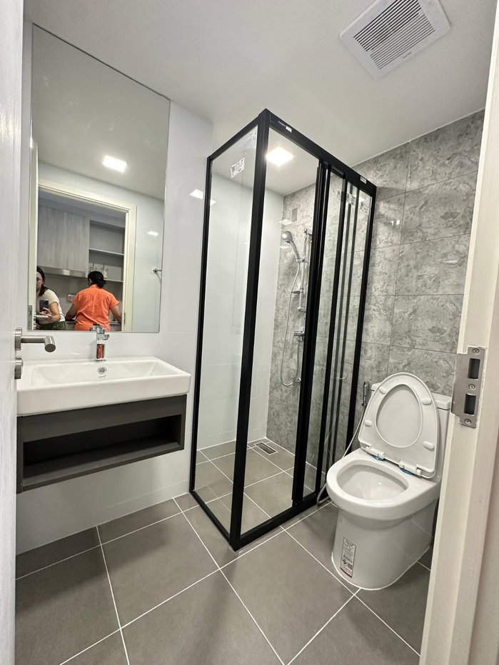 รูป Atmoz Tropicana Bangna 🍁 | ให้เช่า 9,000/เดือน ห้องใหม่ เฟอร์ครบ ใกล้ MRT ศรีเอี่ยม + Shuttle ฟรี! - รูปที่ 6/12