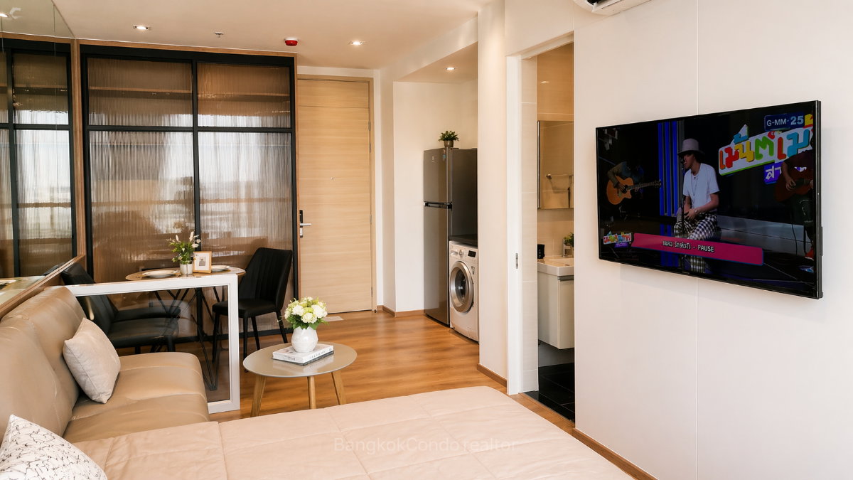 รูป 🍀🍀🍀Beautiful condo 🌸 ให้เช่า📌 พาร์ค ออริจิ้น 24(Line:@rent2022) พร้อมเข้าอยู่ ราคาดี ✨A11219 - รูปที่ 5/9