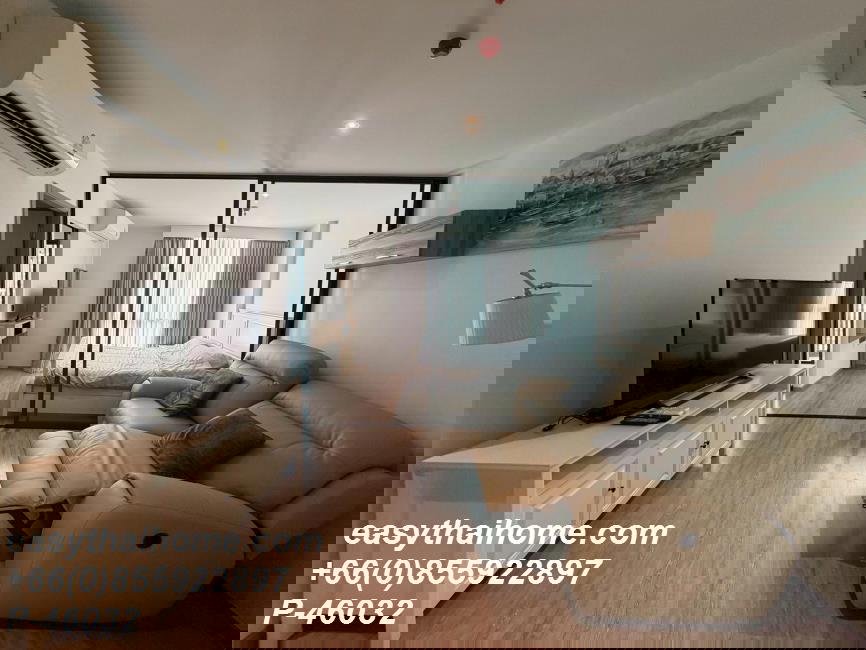 รูป P-46032 ✨หรูหราพร้อมอยู่! ริทึ่ม เอกมัย 1นอน วิวเมือง ใกล้ BTS เอกมัย 20,000 | Line Id: @easythaihome | 085-592-2897 - รูปที่ 8/8