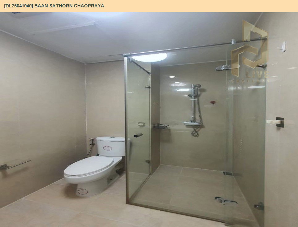 รูป DL26041040 ให้เช่าคอนโด บ้านสาทร เจ้าพระยา (Baan Sathorn Chaopraya) ใกล้ BTS กรุงธนบุรี พร้อมเข้าอยู่ โทรด่วน 0614453194 LineID @162cjixi - รูปที่ 10/11