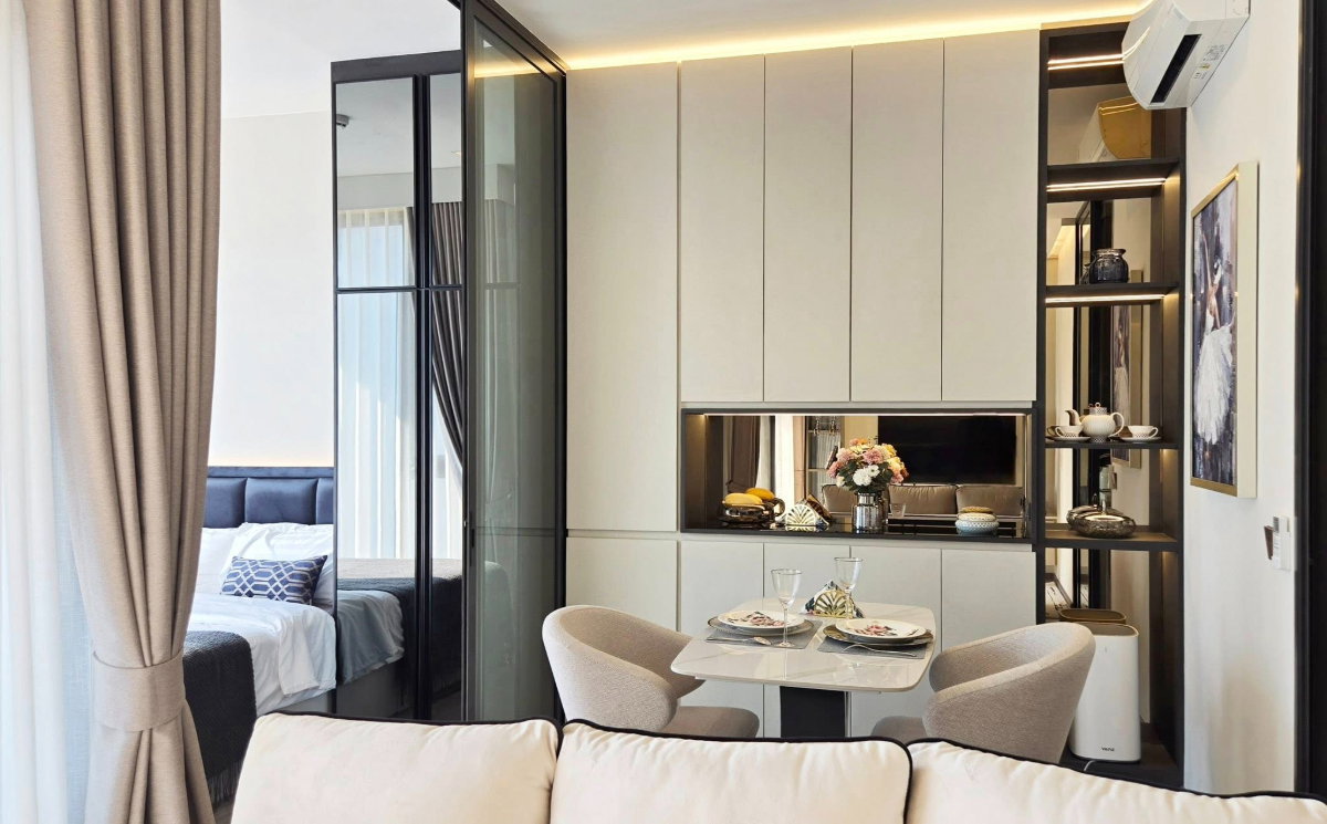 รูป ✅ ห้องสวย High-end เฟอร์ครบ วิวโล่ง ทิศตะวันออก แดดเช้า อากาศดี พร้อมเข้าอยู่ ✅ The Address Siam - Ratchathewi (ดิ แอดเดรส สยาม - ราชเทวี) - รูปที่ 4/19