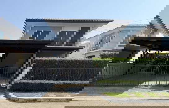 รูป บ้านเดี่ยวเซนโทร สุขสวัสดิ์พระราม 3 ในราคาที่ ที่ดินยังไม่แพงจนเอื้อมไม่ไหว เป็นโครงการที่อยู่ กึ่งกลาง ระหว่างทางเข้าหลัก 2 ฝั่ง - รูปที่ 1/12