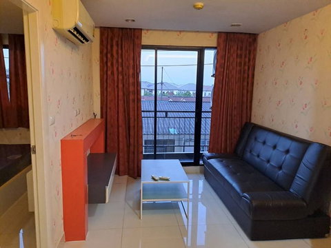 Condo for rent at The Time, near Kasetsart University Sriracha. Excellent value.