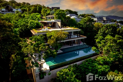 Houses for sale Phuket : Oceanfront Artistic and Tastefully Designed Villa 1943751
