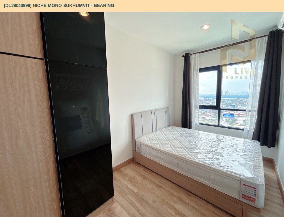 รูป DL26040996 ให้เช่าคอนโด นิช โมโน สุขุมวิท - แบริ่ง (Niche Mono Sukhumvit - Bearing) ใกล้ BTS แบริ่ง พร้อมเข้าอยู่ โทรด่วน 0653619502 LineID @897iyzll - รูปที่ 2/9